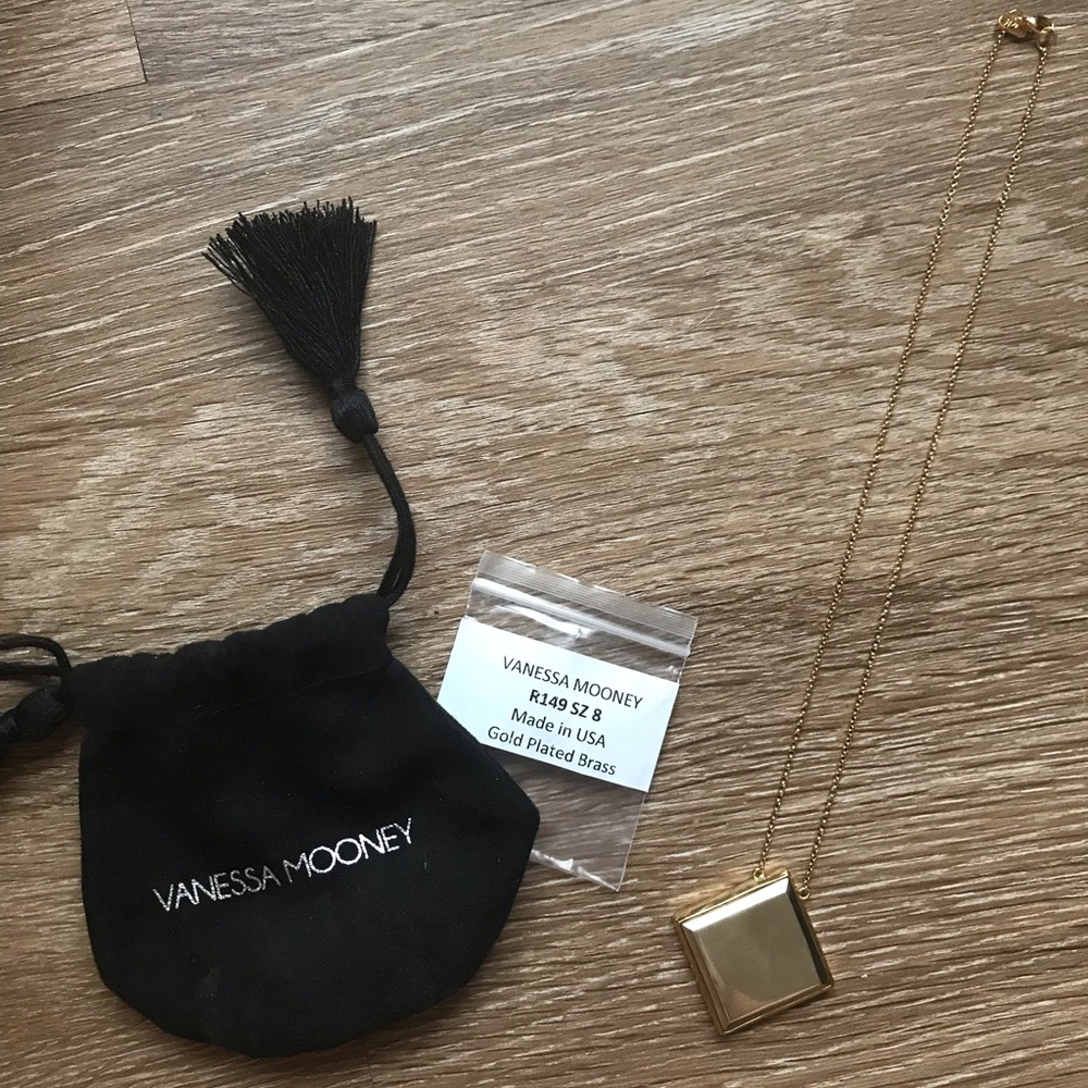 Vanessa Mooney gold plated choker/necklace